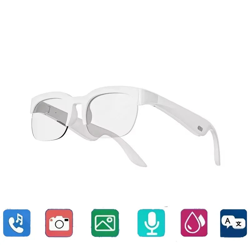 Bluetooth AI Smart Glasses with Voice Recording