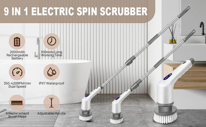 Electric Rotary Cleaning Brush