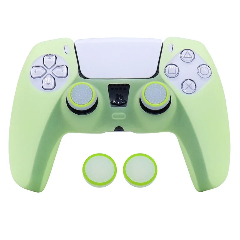 Glow-in-the-Dark Silicone Case for PS5 Controller