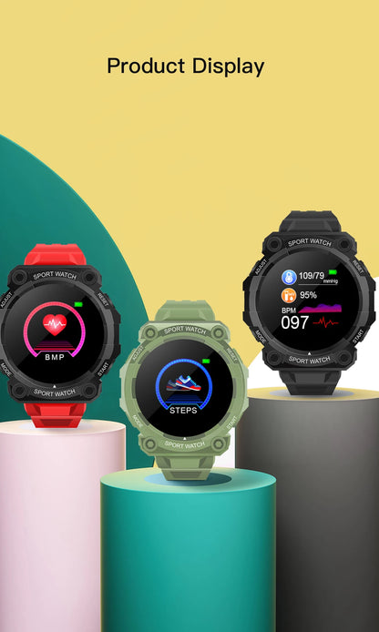 Bluetooth Smart Watch with Heart Rate & Fitness Tracker