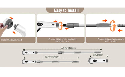 Electric Rotary Cleaning Brush