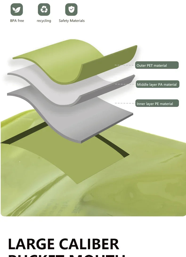 8L Foldable Food-Grade Water Storage Bag for Camping, Hiking & Travel
