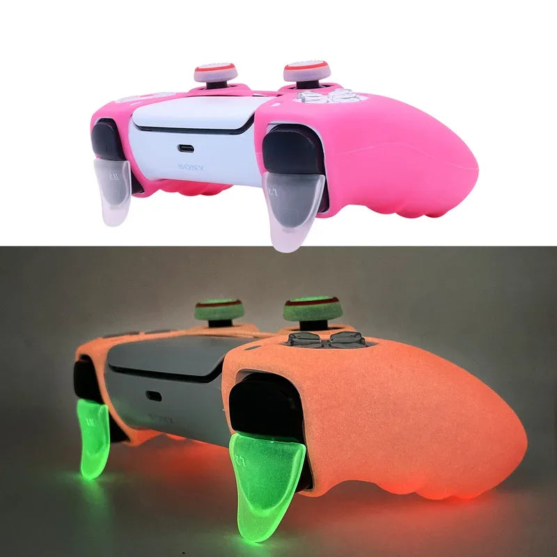 Glow-in-the-Dark Silicone Case for PS5 Controller