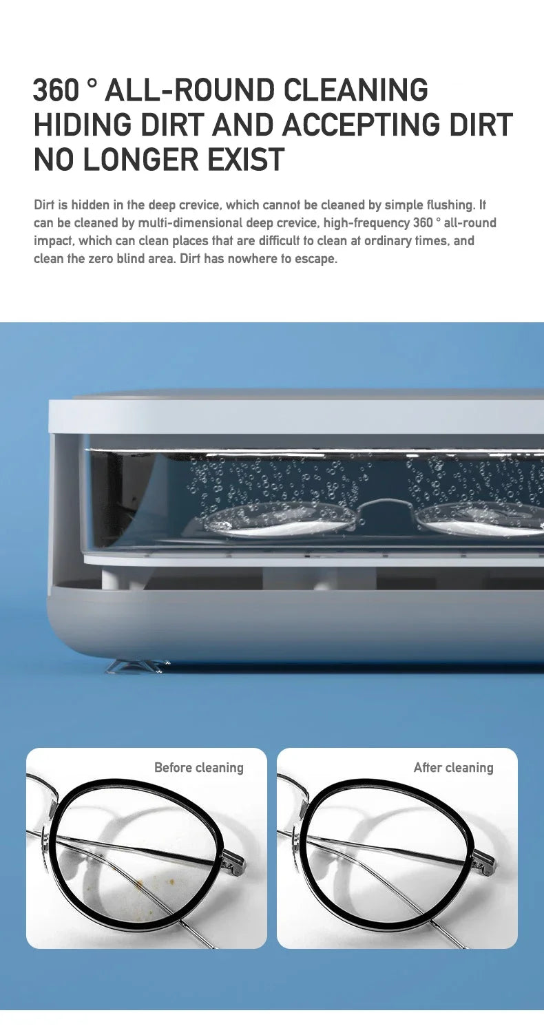 Professional Ultrasonic Cleaner – Your Glasses Aren't As Clean As You Think