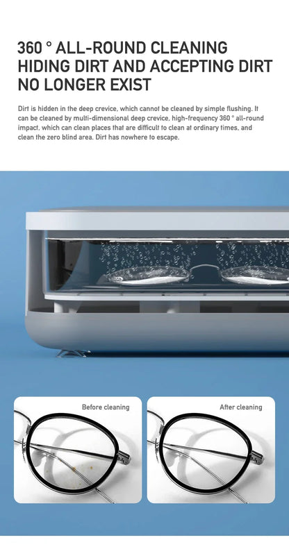 Professional Ultrasonic Cleaner – Your Glasses Aren't As Clean As You Think