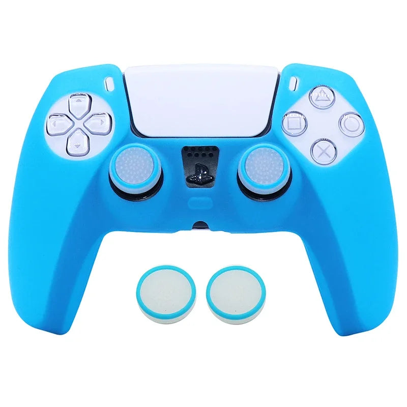 Glow-in-the-Dark Silicone Case for PS5 Controller