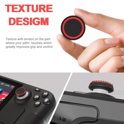 Silicone Thumb Grips for PS5, PS4 & Xbox Controllers