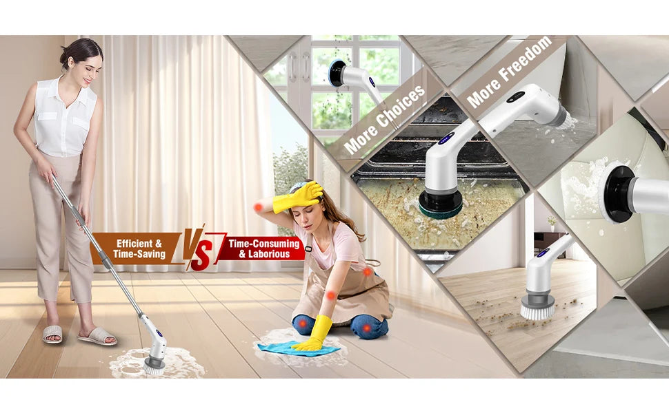 Electric Rotary Cleaning Brush