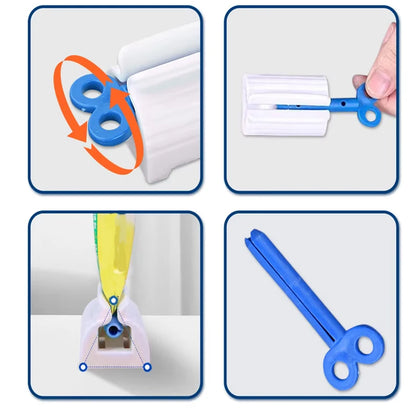 Toothpaste Tube Squeezer – No-Waste Roller Dispenser