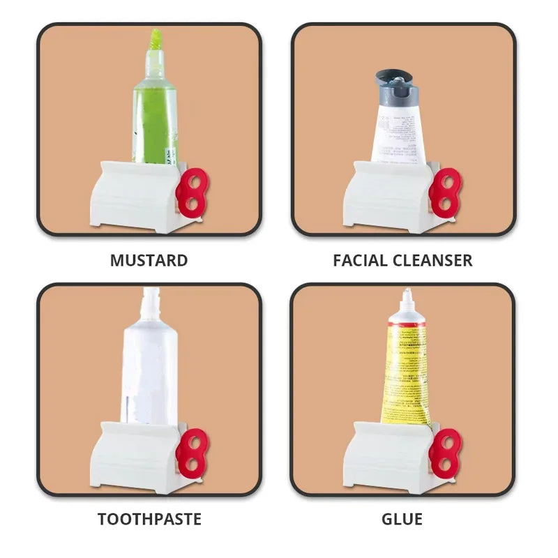 Toothpaste Tube Squeezer – No-Waste Roller Dispenser