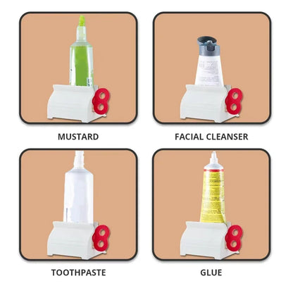 Toothpaste Tube Squeezer – No-Waste Roller Dispenser