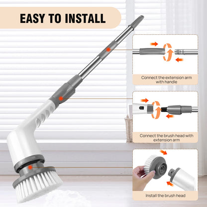 Electric Rotary Cleaning Brush