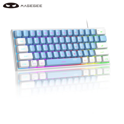 60% RGB Gaming Keyboard, 61 Key Mechanical Feel