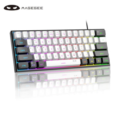 60% RGB Gaming Keyboard, 61 Key Mechanical Feel