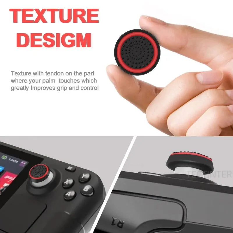 Silicone Thumb Grips for PS5, PS4 & Xbox Controllers