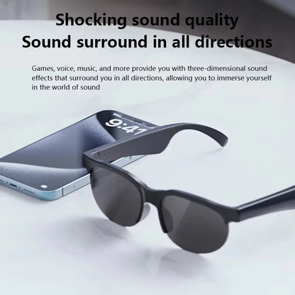 Bluetooth AI Smart Glasses with Voice Recording