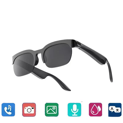 Bluetooth AI Smart Glasses with Voice Recording
