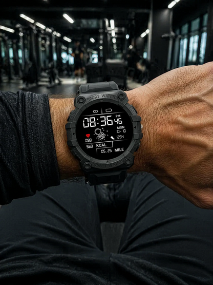 Bluetooth Smart Watch with Heart Rate & Fitness Tracker