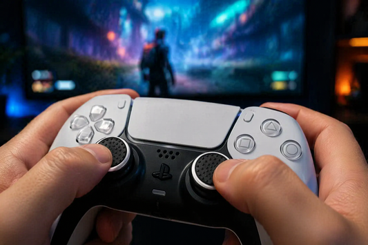 Silicone Thumb Grips for PS5, PS4 & Xbox Controllers