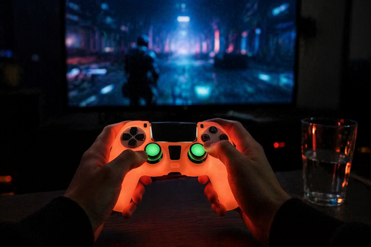 Glow-in-the-Dark Silicone Case for PS5 Controller