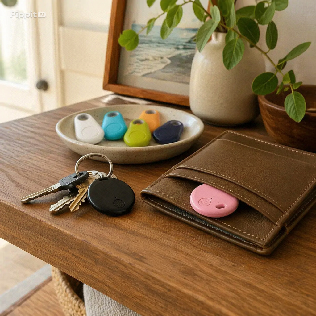 Bluetooth Smart Tracker Tag for Keys, Wallet, Pets & Bags